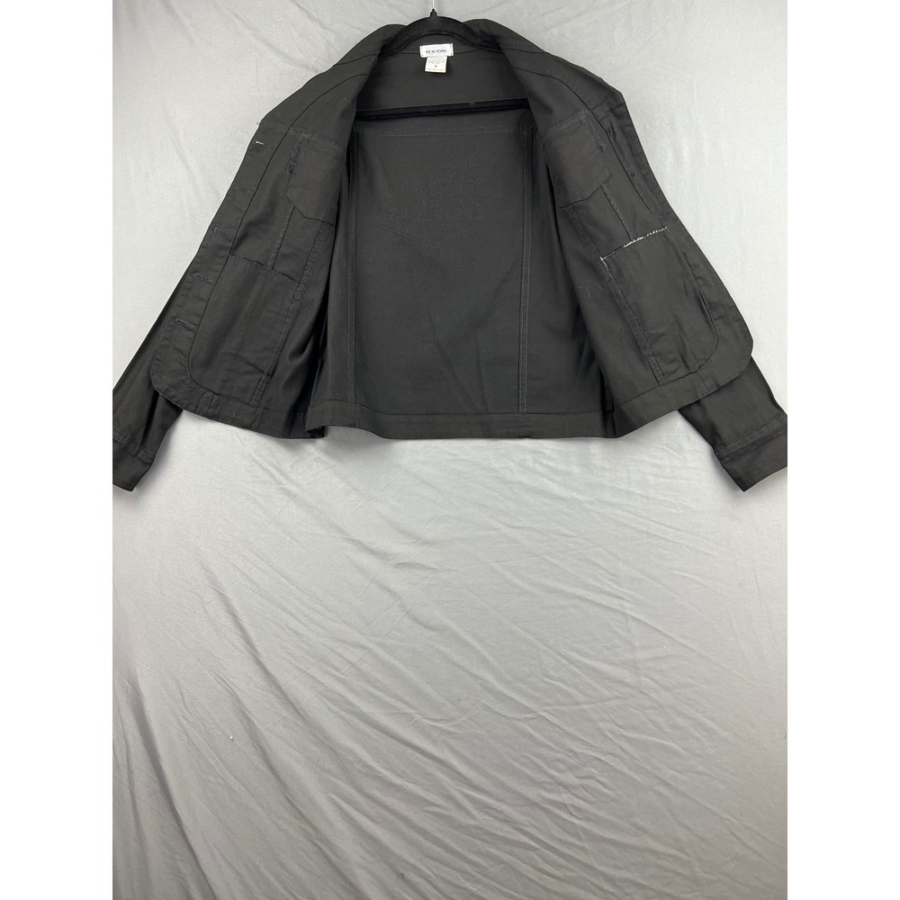New York New York Jacket Womens Small Las Vegas Hotel Casino Black Rhinestone
